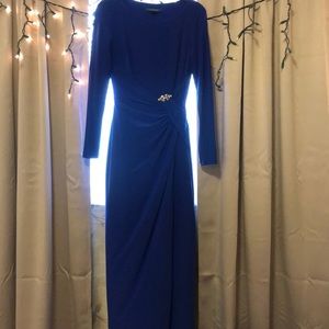 Ralph Lauren maxi Royal blue dress